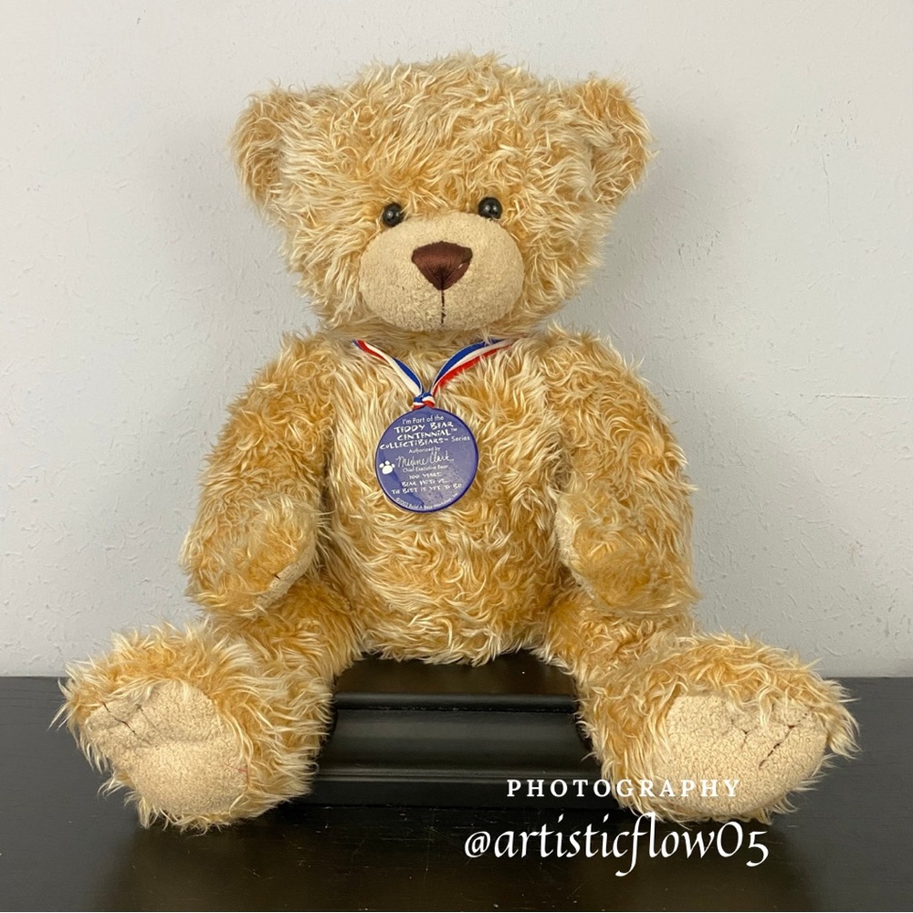 NEW! Vintage! Retired! 2002 Build a Bear Teddy Bear Centennial Collectibears 17”